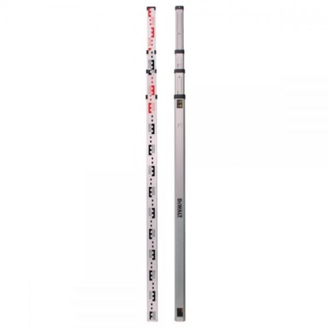 Lazerinio nivelyro liniuotė DeWalt DE0734-XJ; 4 m