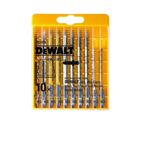 Pjūkleliai siaurapjūkliui DeWalt DT2290; 10 vnt.