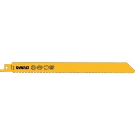 Pjūkleliai tiesiniam pjūklui DeWalt Bi-metal; 100 vnt.