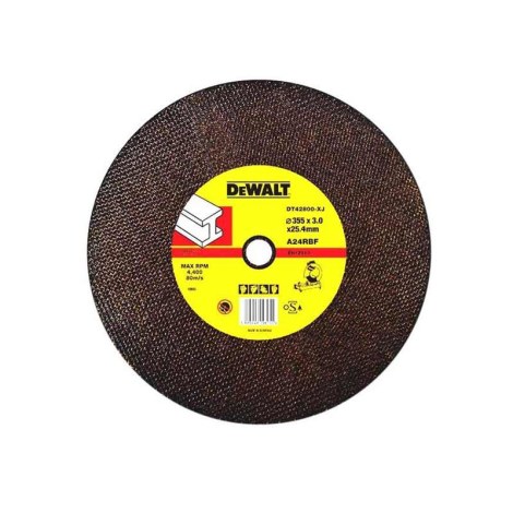 Abrazyvinis pjovimo diskas DeWalt DT42800-XJ; 355 mm 