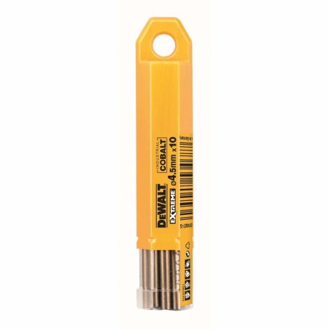 Grąžtas metalui DeWalt DT4927-QZ; 4,5x47/80 mm; 10 vnt.