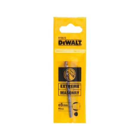 Grąžtas mūrui DeWalt Extreme; 5x85 mm 