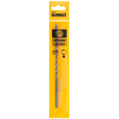 Grąžtas mūrui DeWalt Extreme; 6x200 mm 