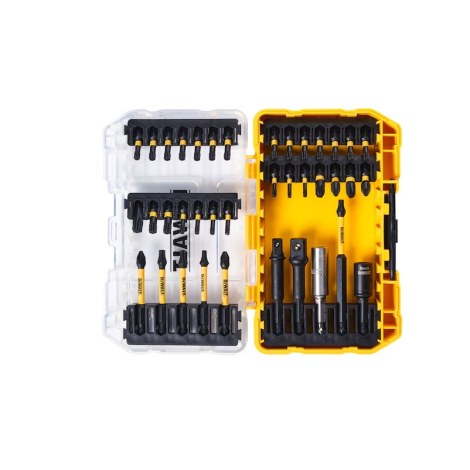 Sukimo antgalių rinkinys DeWalt DT70733T-QZ; 38 vnt. + Apsauginiai akiniai