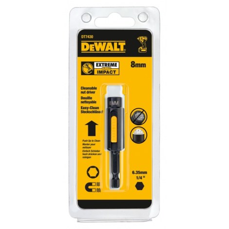 Sukimo antgalių magnetinis laikiklis DeWalt DT7430-QZ; 8 mm