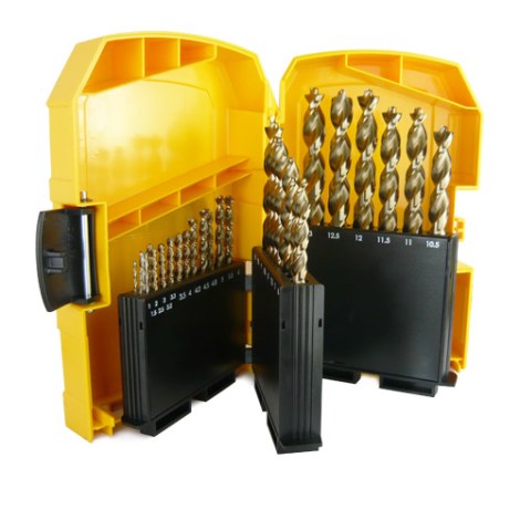 Grąžtų komplektas metalui DeWalt Extreme HSS-G; 1-13 mm; 29 vnt.