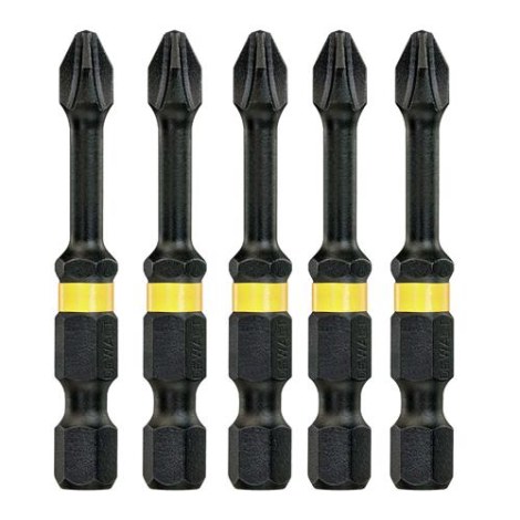 Smūginis sukimo antgalis DeWalt DT7999T-QZ; PH3; 57 mm; 5 vnt.