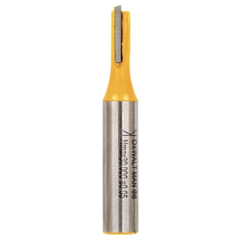 Tiesi pirštinė freza DeWalt DT90002-QZ; 6 mm