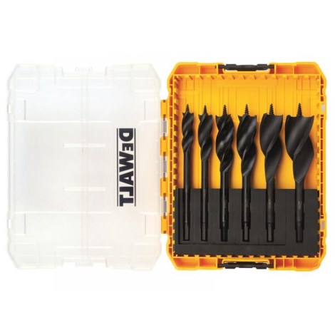 Medienos grąžtų rinkinys DeWalt  DT90238-QZ; 13-32 mm; 6 vnt.