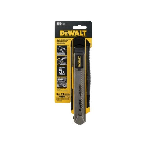 Peilis keičiamais ašmenimis DeWalt DWHT0-10250; 139 mm
