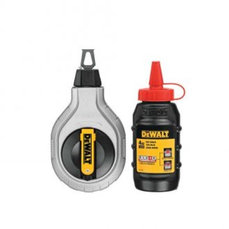 Pakeitimo kreida matavimo virvei-žymekliui DeWalt DWHT47048; 225 g; raudona