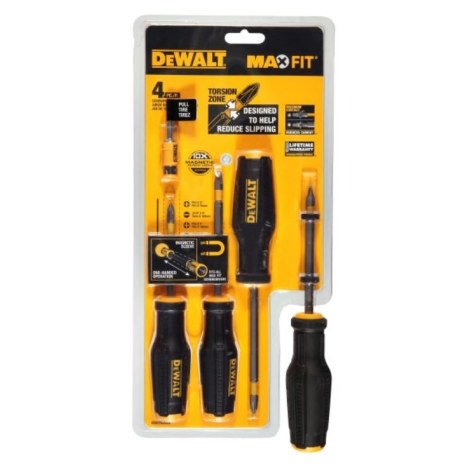 Atsuktuvų komplektas DeWalt DWHT62054; 4 vnt.