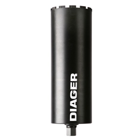 Deimantinė gręžimo karūna šlapiam gręžimui Diager SO-OG4; 122x450 mm 