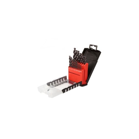 Grąžtų komplektas metalui Diager 705D; 1-10 mm; 19 vnt.