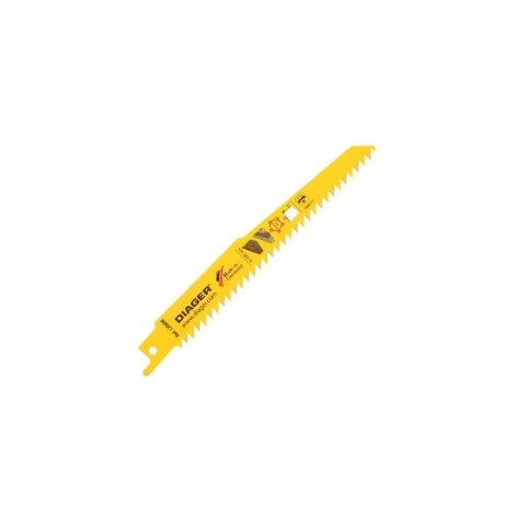 Pjūkleliai tiesiniam pjūklui Diager L200WL1505; 150 mm; 5 vnt.