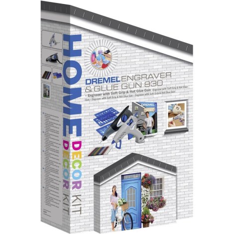 Klijų pistoletas Dremel 930 + graviravimo įrankis Dremel 290 Engraver hobby