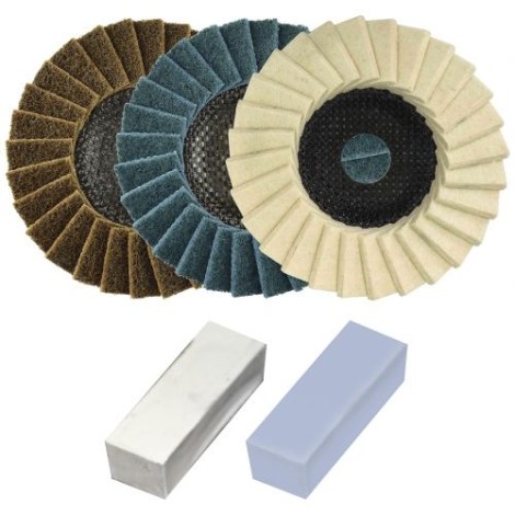 Poliravimo rinkinys Dronco D6900041100; 5 vnt.