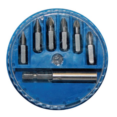 Sukimo antgalių komplektas Ecef 669000771; TORX; 6 vnt. + laikiklis