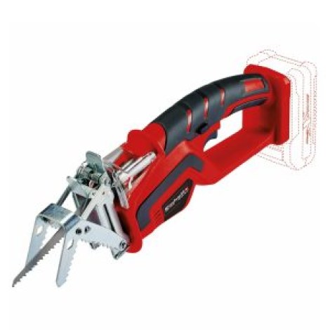 Akumuliatorinis tiesinis pjūklas Einhell GE-GS 18 Li Solo; 18 V (be akumuliatoriaus ir pakrovėjo)