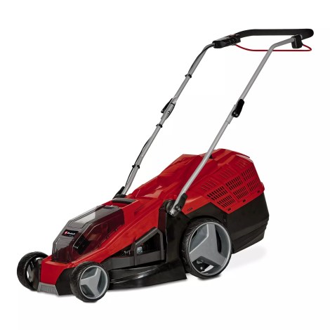 Akumuliatorinė vejapjovė Einhell GE-CM 36/43 Li M-Solo; 2x18 V (be akumuliatoriaus ir pakrovėjo)