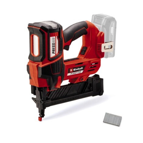 Akumuliatorinis kabių pistoletas Einhell FIXETTO 18/38 S Solo; 18 V (be akumuliatoriaus ir pakrovėjo)