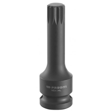 Smūginė sukimo galvutė Facom NSV.18L; 1/2''; M18; 78 mm