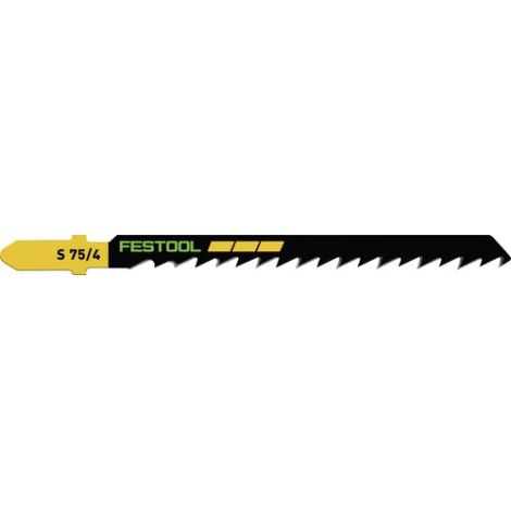 Pjūkleliai siaurapjūkliui Festool; 75 mm; 4 mm; 25 vnt.