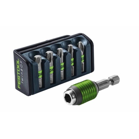 Sukimo antgalių komplektas Festool 204383; TX/PZ; 5 vnt. + laikiklis