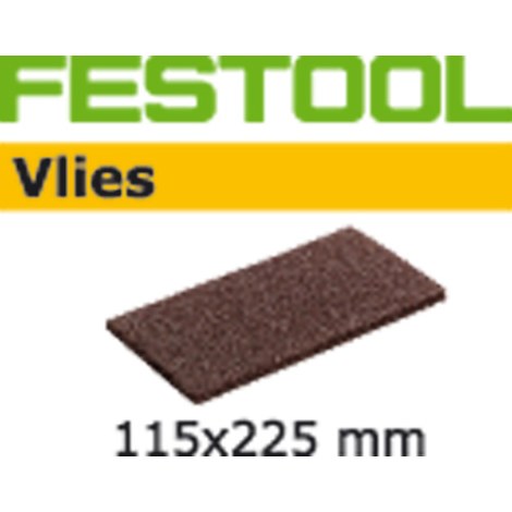 Šlif. popierius vibro šlifuokliui Vlies; 115x228 mm; S800; 5 vnt.