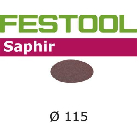 Šlif. popierius eksc. šlifuokliui 115 mm; P80; 25 vnt.