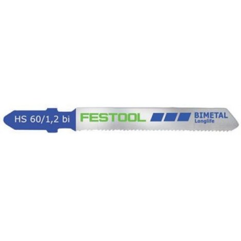 Pjūkleliai siaurapjūkliui Festool HS 60/1,2 BI; 5 vnt.