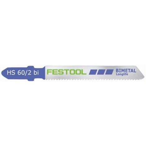 Pjūkleliai siaurapjūkliui Festool HS 60/2 BI; 5 vnt.