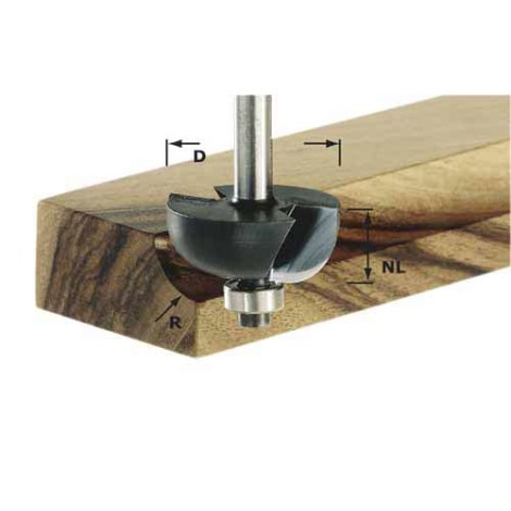 Lovelių freza Festool 8/14/56 mm su guoliu