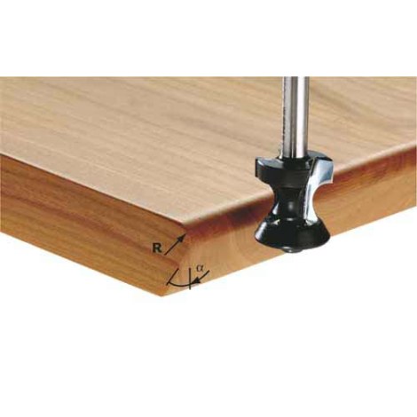 Suapvalinimo-nuožulnų freza Festool 6/18,5/60,5 mm su guoliu