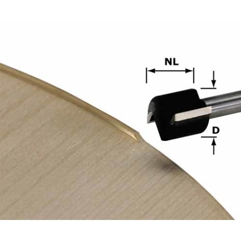 Sulyginimo freza su apsukama pjovimo plokštele Festool 12/43 mm