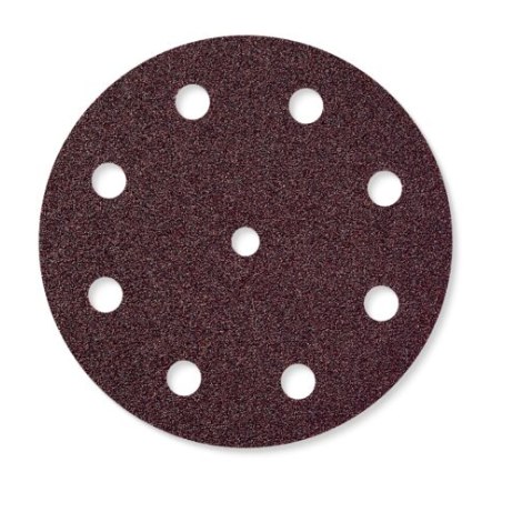 Šlif. popierius eksc. šlifuokliui Saphir; 125 mm; P80; 25 vnt.