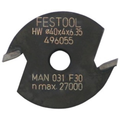 Diskinė griovelių freza Festool HW D40x4 KL