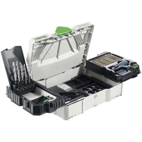 Lagaminas su montavimo priedais Festool SYS 1 CE-SORT