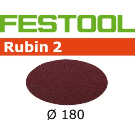 Šlif. popierius rotaciniam šlifuokliui Rubin2; 180 mm; P120; 50 vnt.