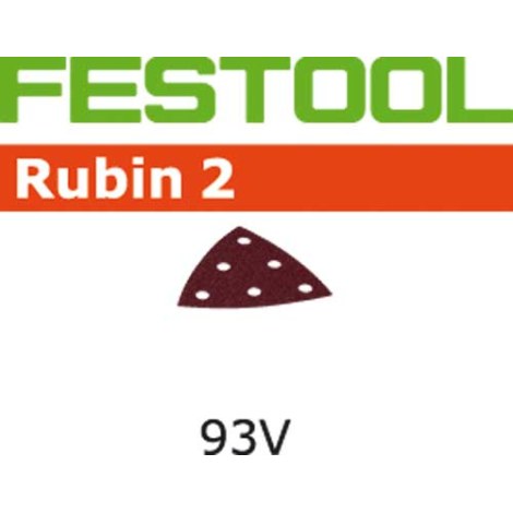 Šlif. popierius delta šlifuokliui Rubin2; 93 V; P220; 50 vnt.