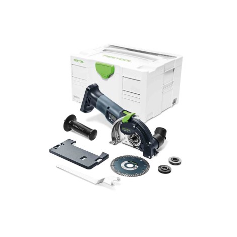 Mūro freza-vagapjovė Festool DSC-AGC 18-125 FH Li EB-Basic (be akumuliatoriaus ir pakrovėjo)