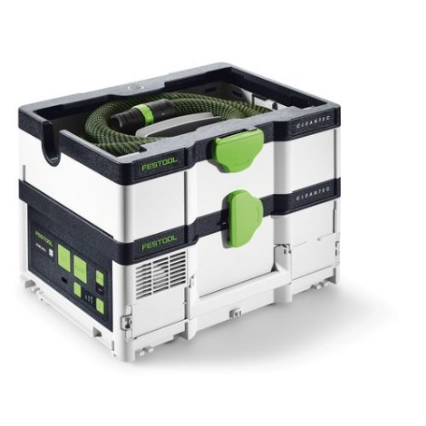 Akumuliatorinis dulkių siurblys Festool CTLC SYS I-Basic CLEANTEC; 18V (be akumuliatoriaus ir pakrovėjo)