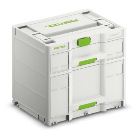 Įrankių dėžė Festool Sortainer³ SYS3-SORT/2 M 337