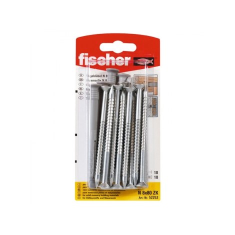 Savisriegis su kaisčiu Fischer N; 5x50 mm