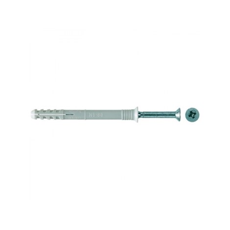 Savisriegis su kaisčiu Fischer N; 6x80 mm; 50 vnt.