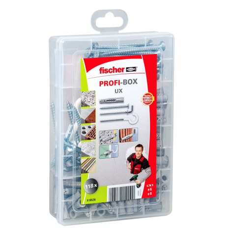 Rinkinys Fischer UX PROFI-BOX 518526; 118 vnt.