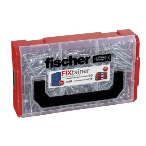 Medvaržčių rinkinys Fischer FixTainer PowerFast FPF II PZ; 702 vnt.