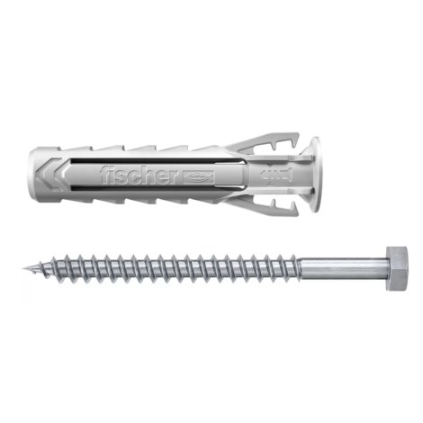Kaištis su varžtu Fischer SX Plus S; 12x60 mm; 3 vnt.
