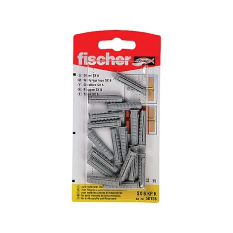 Kaištis Fischer SX; 12x60 mm