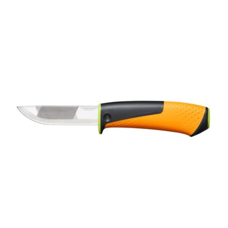 Peilis Fiskars 1023619 lygiais ašmenimis su dėklu